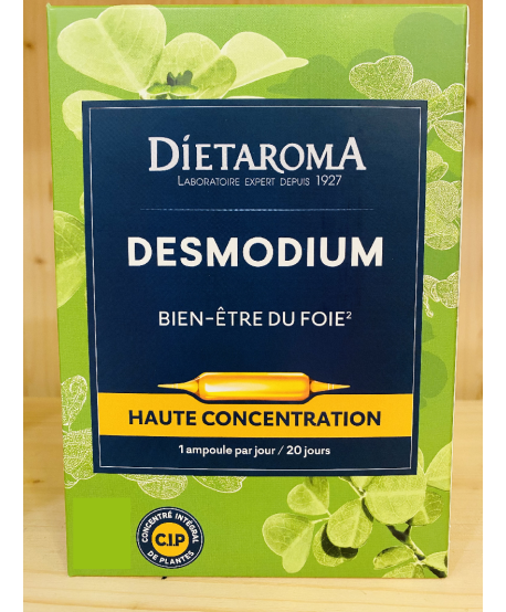 Desmodium - DIETAROMA - Fonctionnement hépatique de l'organisme