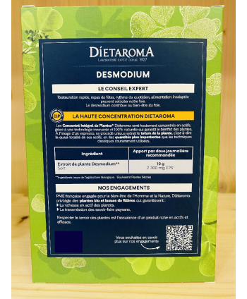 Desmodium - DIETAROMA - Fonctionnement hépatique de l'organisme