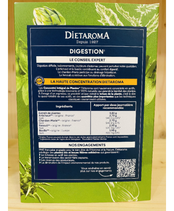 DIGESTION DIETAROMA - 20 ampoules