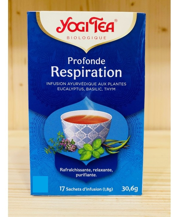 TISANE PROFONDE RESPIRATION YOGI TEA - 17 sachets