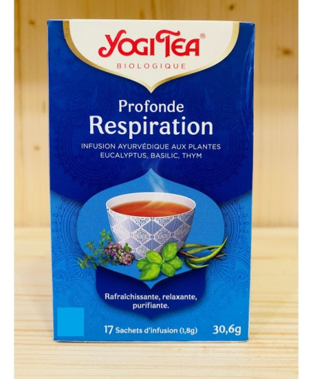TISANE PROFONDE RESPIRATION YOGI TEA - 17 sachets