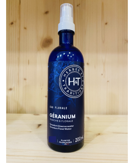 Eau florale Géranium Bourbon - HERBES&TRADITIONS