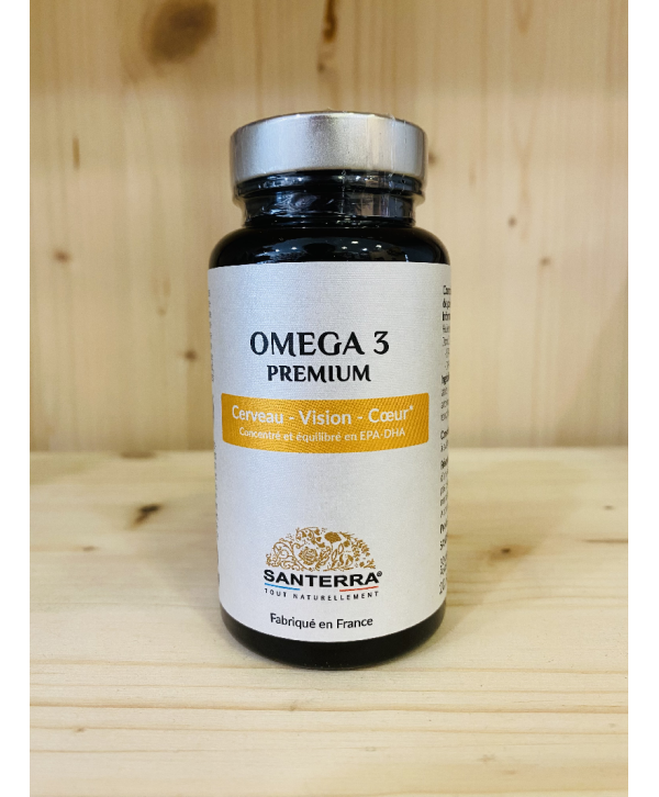 OMEGA 3 PREMIUM SANTERRA - 30 Capsules