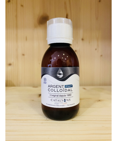 ARGENT COLLOÏDAL 20 PPM CATALYONS - 150 ML