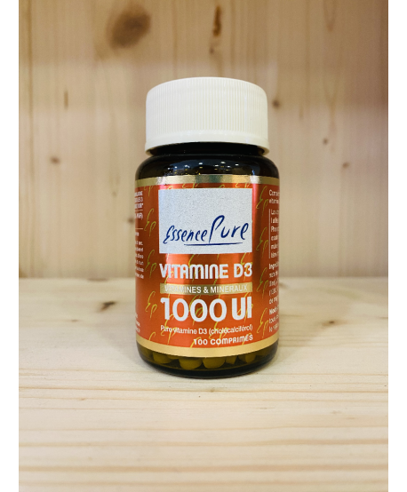 VITAMINE D3 1000 UI ESSENCE PURE - 100 Comprimés