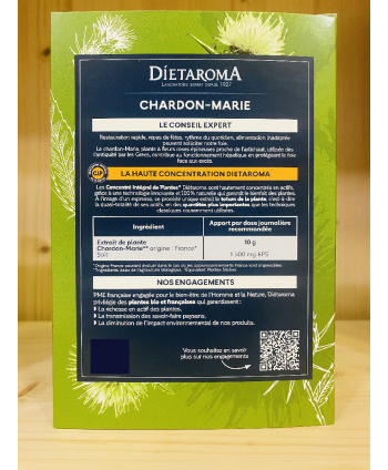 Chardon-Marie - DIETAROMA - Fonctionnement hépatique normal