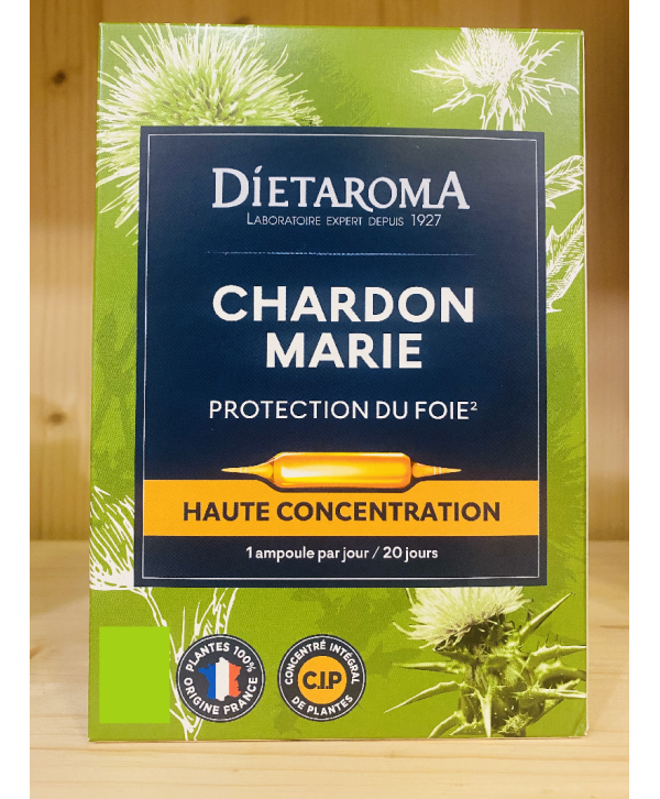 Chardon-Marie - DIETAROMA - Fonctionnement hépatique normal
