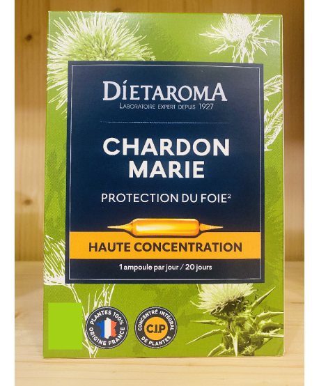 Chardon-Marie - DIETAROMA - Fonctionnement hépatique normal