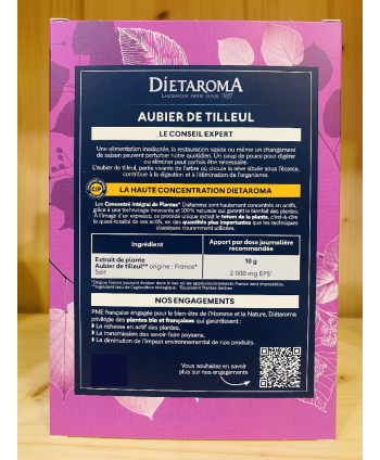AUBIER DE TILLEUL DIETAROMA - 20 Ampoules