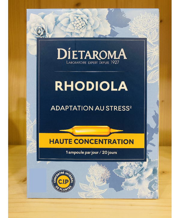 RHODIOLA DIETAROMA - 20 Ampoules