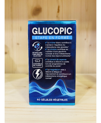 GLUCOPIC ESSENCE PURE - 40 Gélules