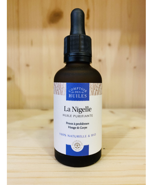 HUILE DE NIGELLE COMPTOIR DES HUILES - 50 ML