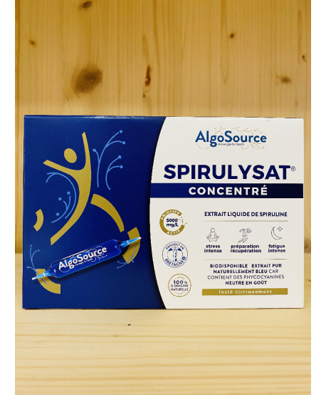 SPIRULYSAT® CONCENTRÉ ALGOSOURCE - 20 Ampoules