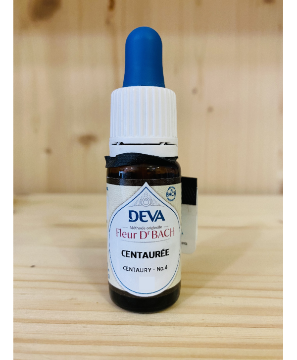 ÉLIXIR FLORAL N°4 CENTAURÉE ~ CENTAURY DEVA - 10 ML