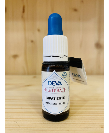 ÉLIXIR FLORAL N°18 IMPATIENTE ~ IMPATIENS DEVA - 10 ML