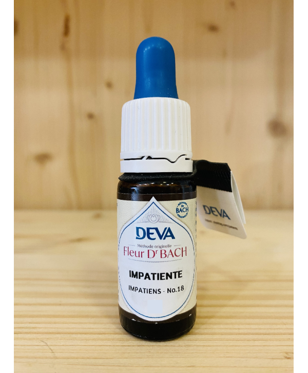 ÉLIXIR FLORAL N°18 IMPATIENTE ~ IMPATIENS DEVA - 10 ML