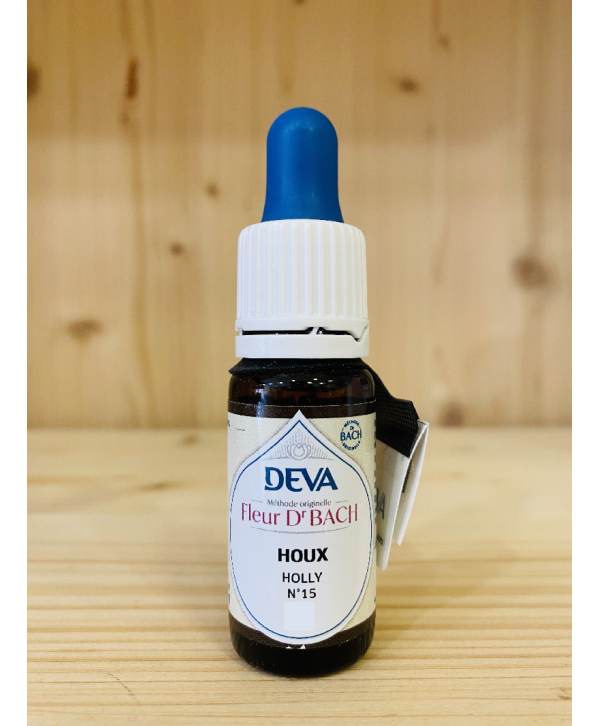 ÉLIXIR FLORAL N°15 HOUX ~ HOLLY DEVA - 10 ML