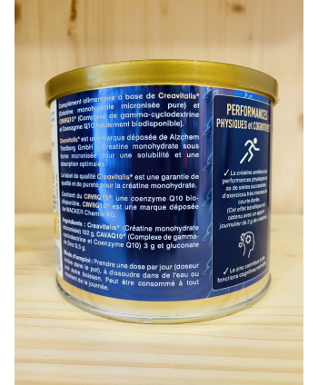 CRÉATINE COENZYME Q10 ESSENCE PURE - 30 DOSES