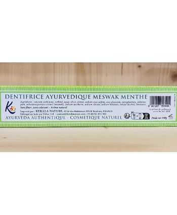 DENTIFRICE MESWAK® MENTHE KERALA NATURE - 100 G