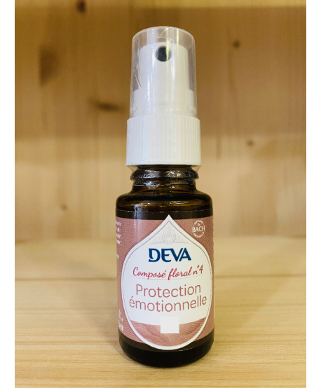 COMPOSÉ FLORAL N°4 PROTECTION ÉMOTIONNELLE SPRAY DEVA - 15 ML