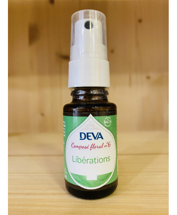 COMPOSÉ FLORAL N°6 LIBÉRATIONS SPRAY DEVA - 15 ML