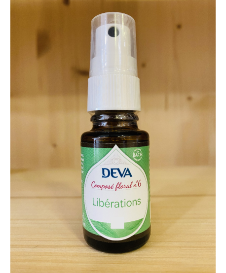 COMPOSÉ FLORAL N°6 LIBÉRATIONS SPRAY DEVA - 15 ML