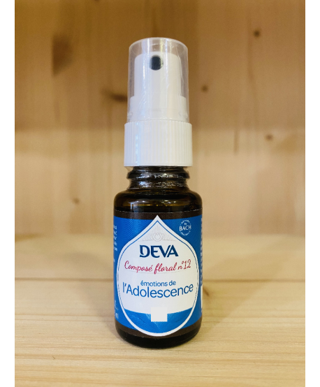 COMPOSÉ FLORAL N°12 ADOLESCENCE SPRAY DEVA - 15 ML