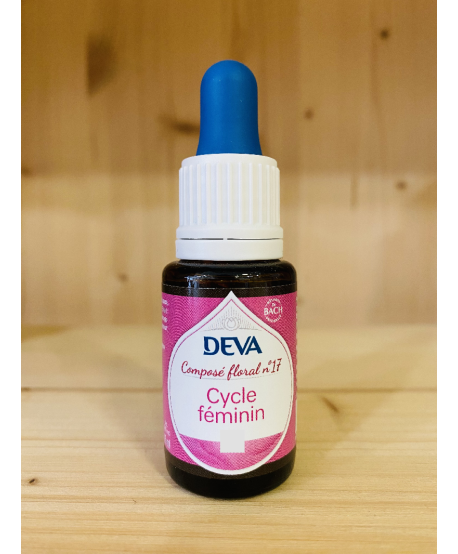 COMPOSÉ FLORAL N°17 CYCLE FÉMININ DEVA - 15 ML