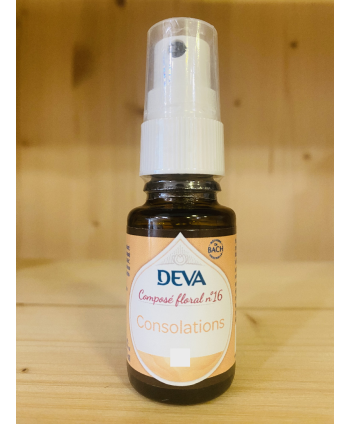 COMPOSÉ FLORAL N°16 CONSOLATIONS SPRAY DEVA - 15 ML