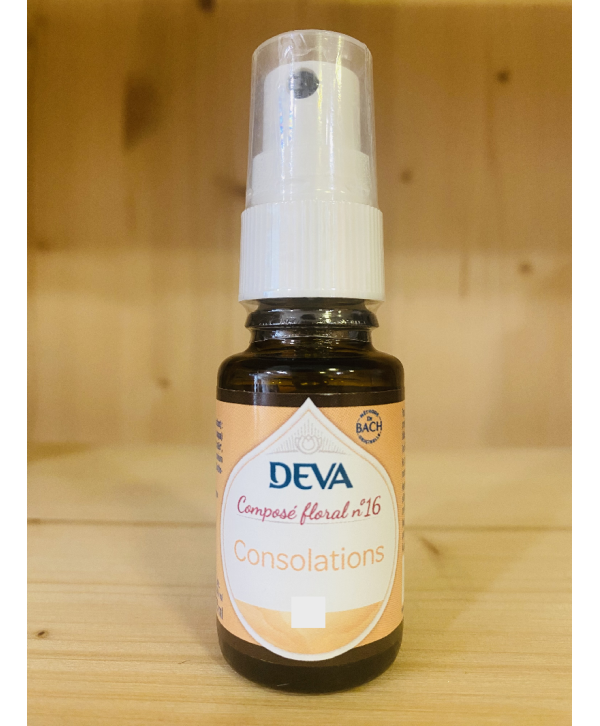 COMPOSÉ FLORAL N°16 CONSOLATIONS SPRAY DEVA - 15 ML