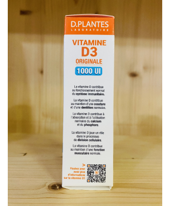 VITAMINE D3 1000 UI LANOLINE SPRAY D.PLANTES - 20 ML