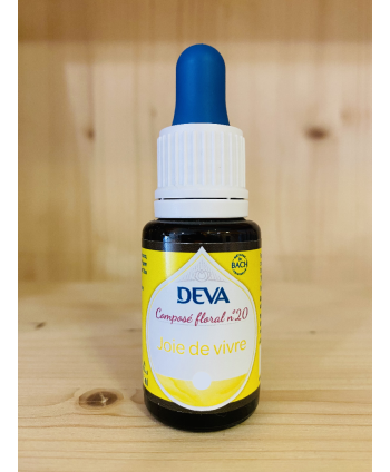 COMPOSÉ FLORAL N°20 JOIE DE VIVRE DEVA - 15 ML