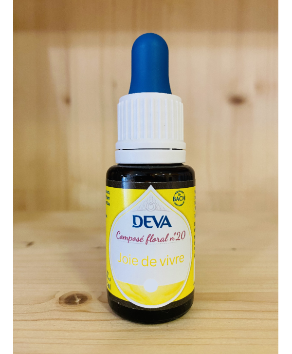 COMPOSÉ FLORAL N°20 JOIE DE VIVRE DEVA - 15 ML