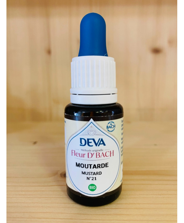 ÉLIXIR FLORAL N°21 MOUTARDE ~ MUSTARD DEVA - 15 ML