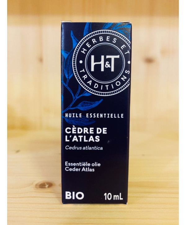 HUILE ESSENTIELLE CÈDRE DE L'ATLAS HERBES ET TRADITIONS - 10 ML
