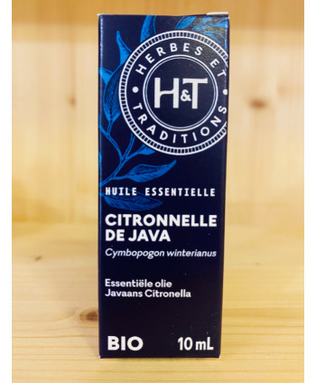 HUILE ESSENTIELLE CITRONNELLE DE JAVA HERBES ET TRADITIONS - 10 ML