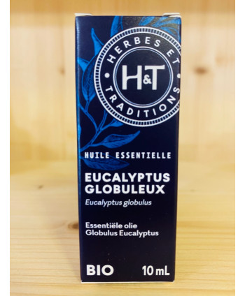 HUILE ESSENTIELLE EUCALYPTUS GLOBULEUX HERBES ET TRADITIONS - 10 ML