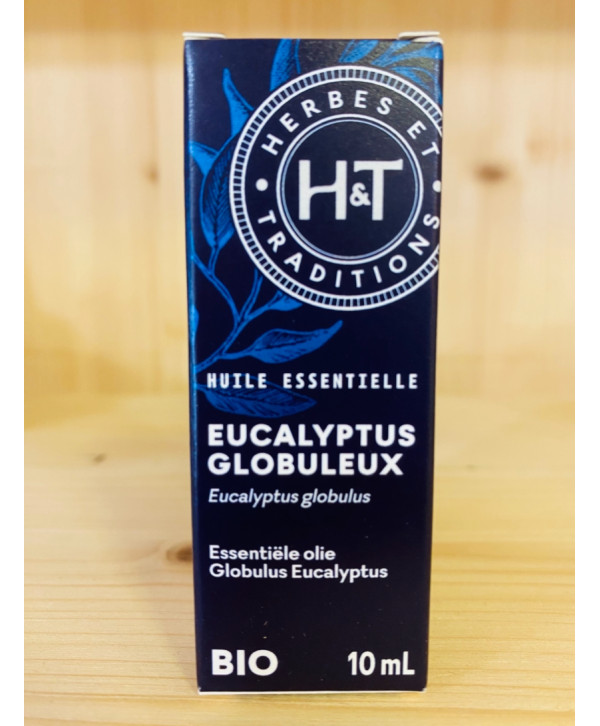HUILE ESSENTIELLE EUCALYPTUS GLOBULEUX HERBES ET TRADITIONS - 10 ML