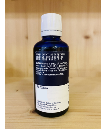 BOURGEONS DE CASSIS HERBES ET TRADITIONS - 50 ML