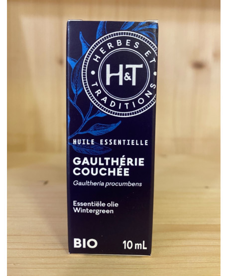 HUILE ESSENTIELLE GAULTHÉRIE COUCHÉE HERBES ET TRADITIONS - 10 ML